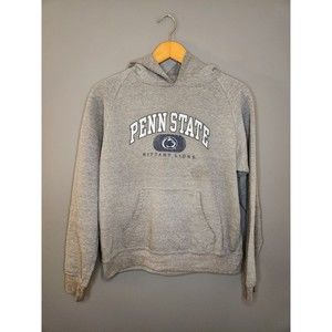 Jansport Hoodie Men's M Gray NCAA Penn State Nittany Lions PSU Sweatshirt‎